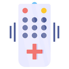 Modern design icon of smart remote