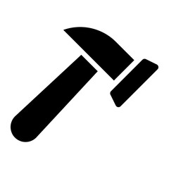 Trendy vector design of hammer