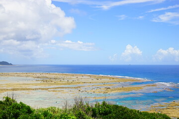 Ocean View from Ayamaru Misaki Cape Park in Amami Oshima, Kagoshima, Japan - 日本 鹿児島 奄美大島 あやまる岬からの景色 海岸