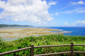 Ocean View from Ayamaru Misaki Cape Park in Amami Oshima, Kagoshima, Japan - 日本 鹿児島 奄美大島 あやまる岬からの景色 海岸