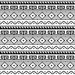 Seamless ethnic and aztec tribal pattern. Background for fabric, wallpaper, card template, wrapping paper, carpet, textile, cover. ethnic style pattern