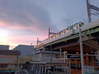Naklejka premium 交通システム transportation system
