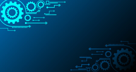 the electronic network of the future.digital data background EP.1