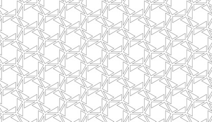 Fototapeta premium Geometric pattern seamless. Trendy design vector background for web backdrop or paper print.