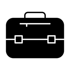 Trendy vector design of briefcase