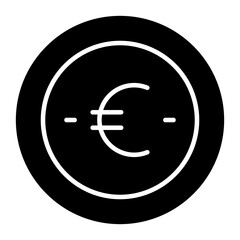 Perfect design icon of euro coin