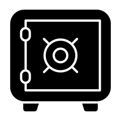 Modern design icon of bank vault