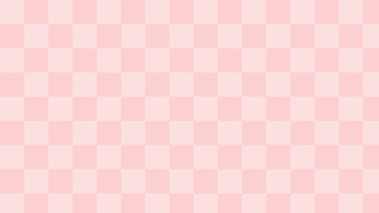 cute pastel pink checkers, gingham, plaid, aesthetic checkerboard wallpaper illustration, perfect for wallpaper, backdrop, postcard, background for your design
