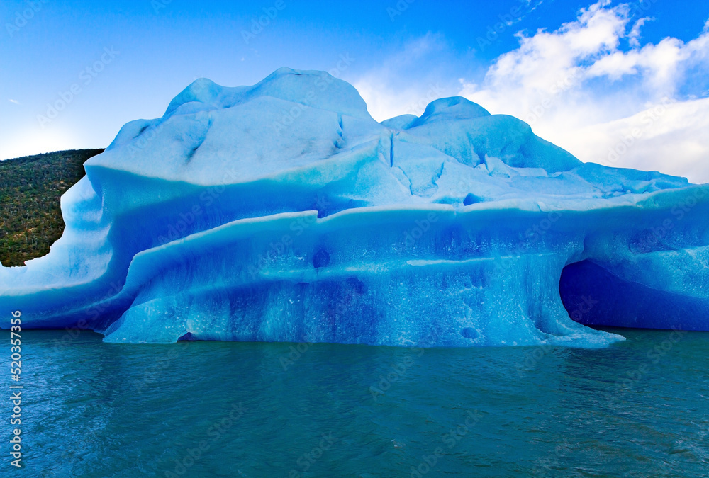 Poster huge iceberg