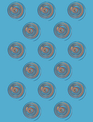 seamless pattern with circles