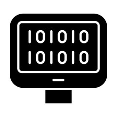      Binary Code icon, editable vector