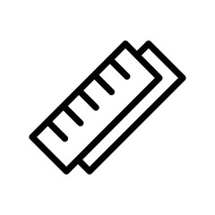 Ruler icon template