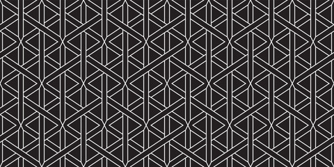 Geometric shapes background. Seamless pattern.Vector. 幾何学パターン　背景素材