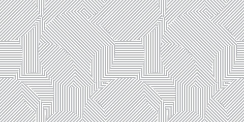 Optical illusion shapes background. Seamless pattern. Vector.錯視パターン 背景素材 - obrazy, fototapety, plakaty