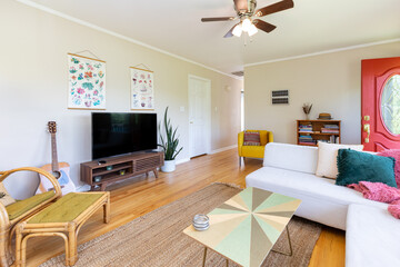 light bright living room