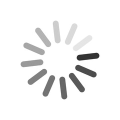 loading icon stock vector illustration flat design