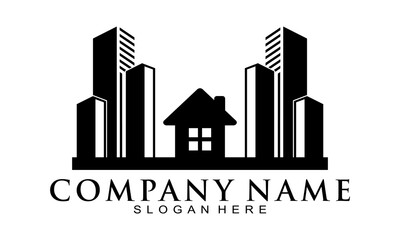 House and building vector logo