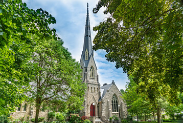 St. George's Anglican Church of Owen Sound, Ontario, Canada. Worship space serve the community of...