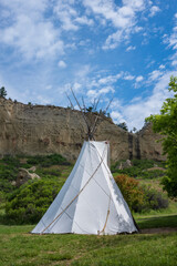 Pictograph Cave, Billings, Montana during a summer day