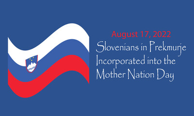 Slovenians in Prekmurje Incorporated into the Mother Nation Day