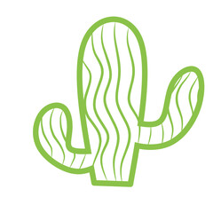 Cactus elements vector