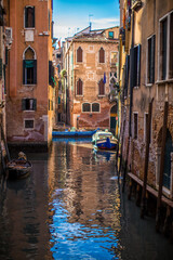 Obraz na płótnie Canvas Gondoliere a Venezia