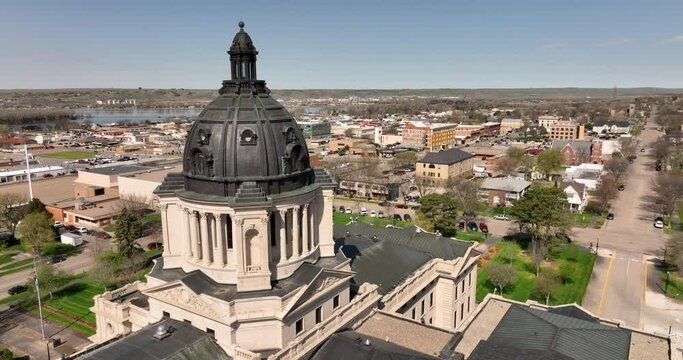The Capital Building in South Dakota at Pierre SD State Capitol
