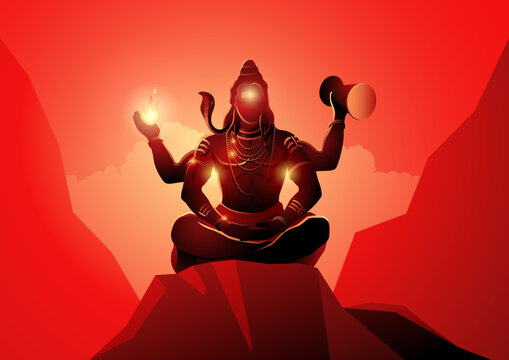 Lord Shiva of Hindu God