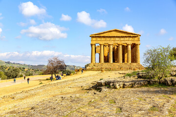 Fototapeta premium Temple of Concordia, Agrigento, Valley of the Temples
