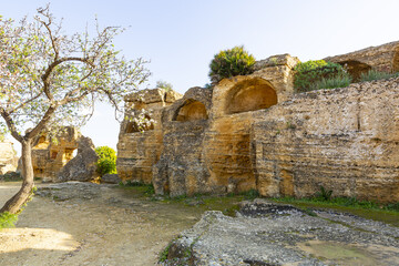 Byzantine and early Christian necropolis in the Valley of the Temples in Agrigento