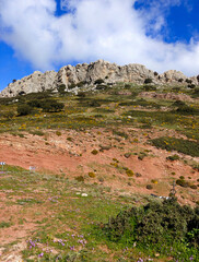 Mountains in Malaga province