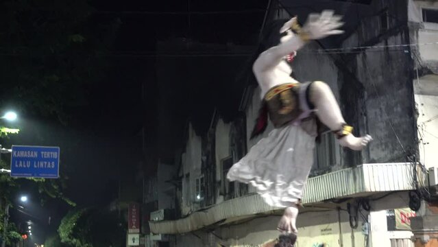 Ogoh-Ogoh parade preceding Nyepi in Denpasar, 8th of March 2016