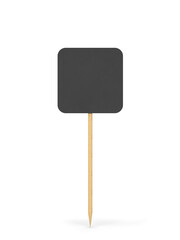 Blank decorative toothpick topper for cake and other food