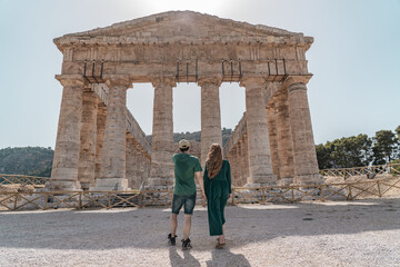 Temple of Segesta in Sicily.
