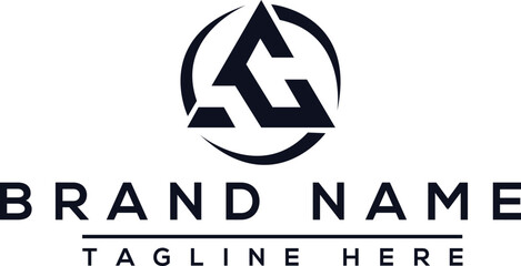 Logo design letter AC . Elegant modern. Vector template.