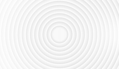 Abstract geometric background, circles shape. White and gray background. Vector illustration