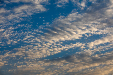 Fototapeta premium majestic clouds and blue sky