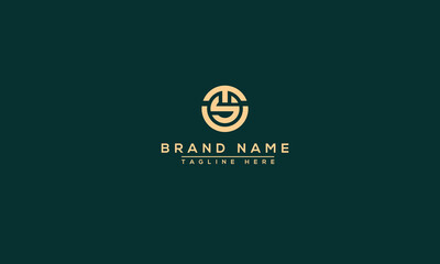 Logo design letter TS . Elegant modern. Vector template.