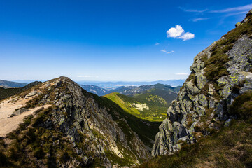 Slovakian Chopok Low Tatra landscape