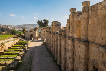 Ancient Roman City Jerash, Jordan - 520402378