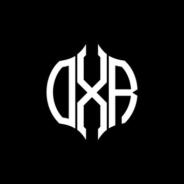 OXR letter logo. OXR best black background vector image. OXR Monogram logo design for entrepreneur and business.
