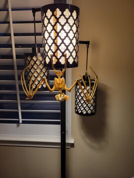 bat skeleton halloween