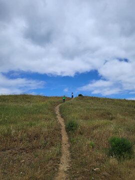 beauty at the top of the hill