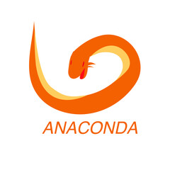anaconda logo for company branding