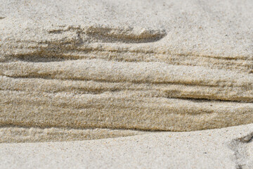 Full frame photo of texture and pattern in sand