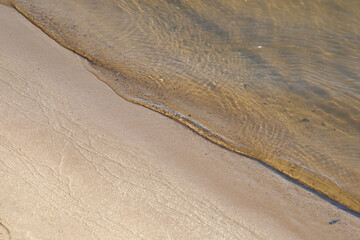 waves on the beach