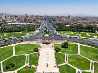 central sights of tehran, capital of iran