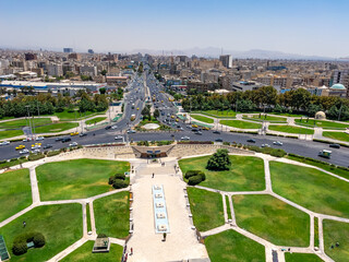 Fototapeta premium central sights of tehran, capital of iran