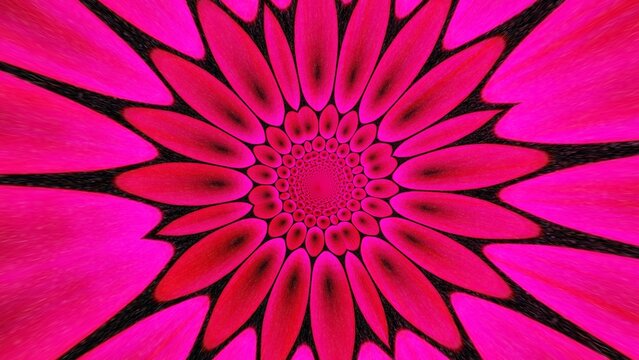 Abstract Flower Pattern