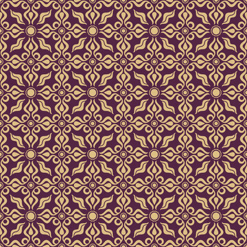Seamless Ottoman Kaftan Pattern in vintage style. Use for clothing, wallpapers, fabric design, home decoration and bedding.